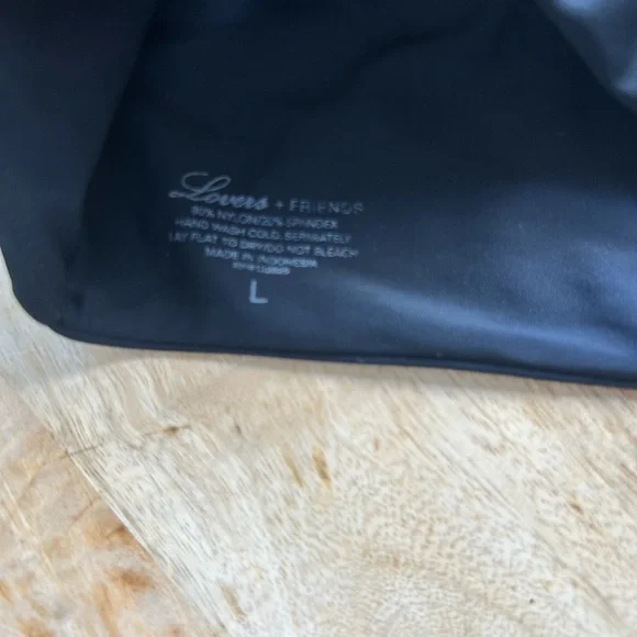 Lovers+ Friends Cyan Black Women's Swimwear Set - Picture 4 of 4